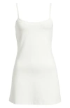 Artless Forever Spaghetti Strap Slip Minidress In White