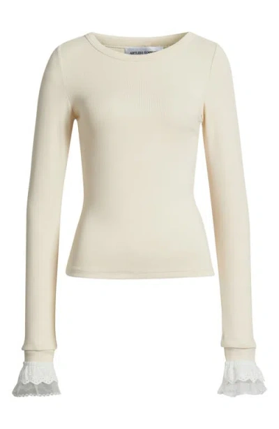 Artless Forever Valentina Bell Sleeve Top In Neutral