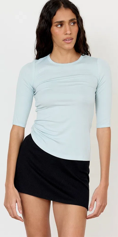Artless Lee Top Light Blue In Green