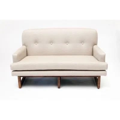 Artless Melinda Settee In Eggplant