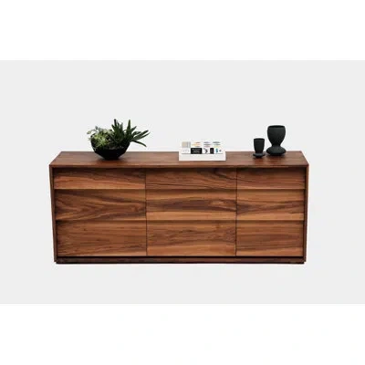 Artless Oliver Large 9 Drawer Dresser In Brown;walnut