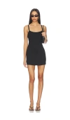 Artless Rhea Mini Dress In Black
