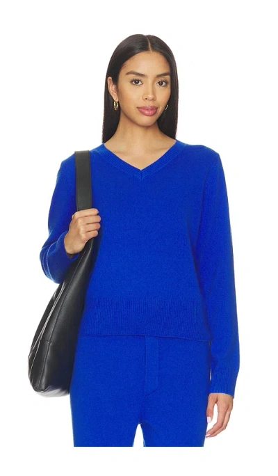 Artless Tove V-neck Sweater In Lapis