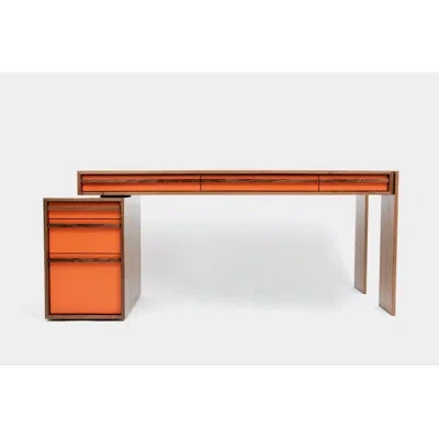 Artless Units Executive Desk In Orange