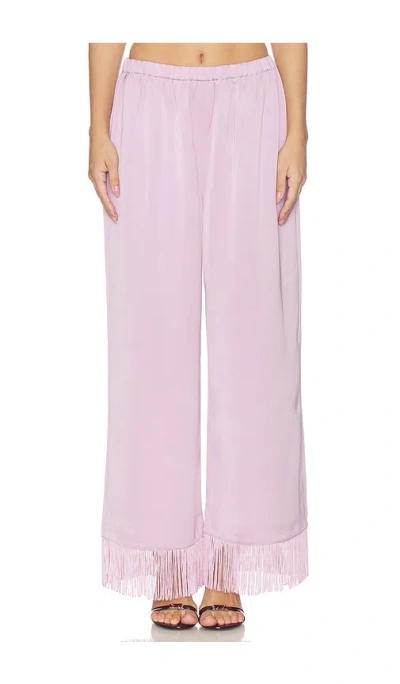 Artless X Revolve Blair Fringe Pants In Pink