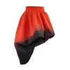 Arto. Women's Yellow / Orange Crazy Brain Midi Skirt In Cape - Oragne In Yellow/orange