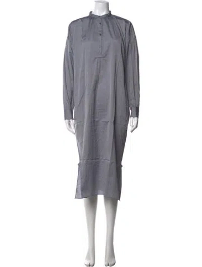 Pre-owned Arts & Science Long Dress In Grey
