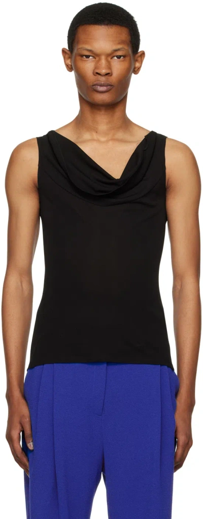 Arturo Obegero Ssense Exclusive Black Tank Top
