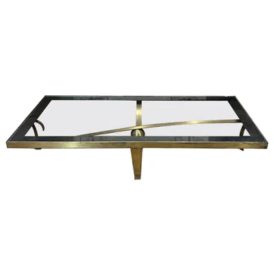 Pre-owned Arturo Pani 1950s  Sculptural Bronze Coffee Table Mexico City In Gold