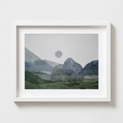 Artxtiles Cold Spring Framed Print In Multi