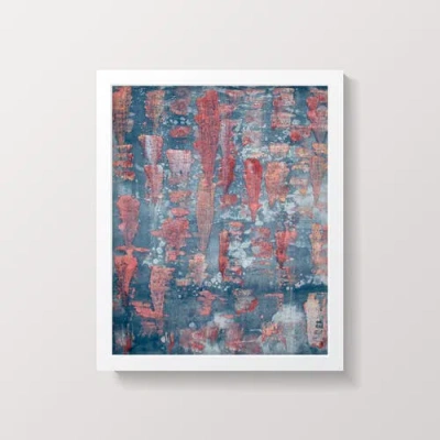 Artxtiles Crystallize Framed Small Print In Animal Print