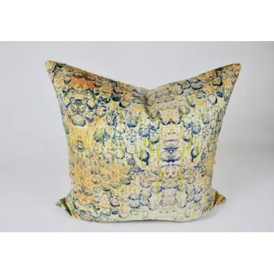 Artxtiles Pastel Pink Velvet Pillow