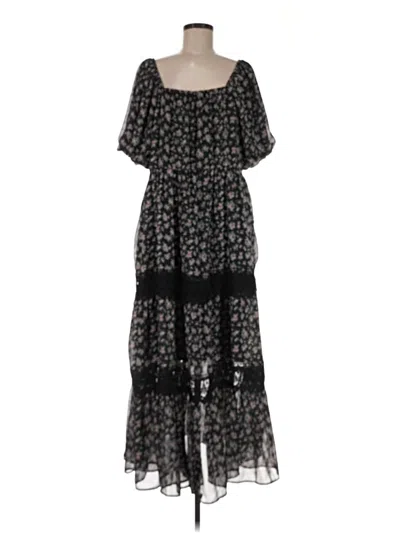 Pre-owned Arula Casual Dress In Black