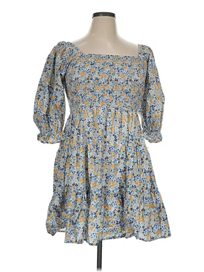 Pre-owned Arula Casual Dress In Blue
