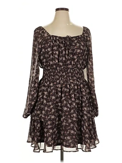 Pre-owned Arula Casual Dress In Brown