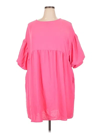 Pre-owned Arula Casual Dress In Pink
