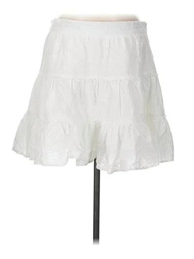 Pre-owned Arula Casual Skirt In White