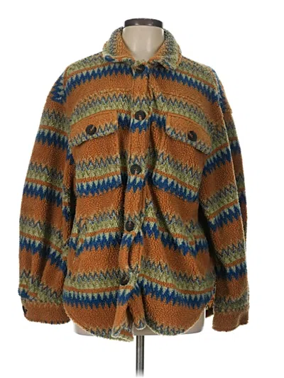 Pre-owned Arula Fleece Jacket In Orange
