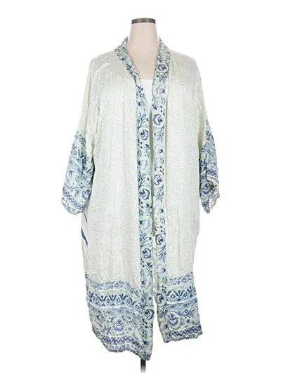 Pre-owned Arula Kimono In Blue