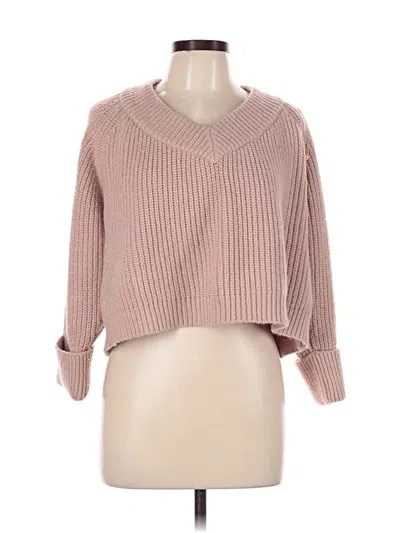 Pre-owned Arula Pullover Sweater In Brown