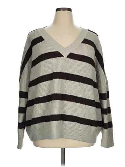 Pre-owned Arula Pullover Sweater In Gray