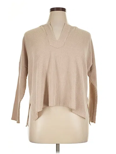 Pre-owned Arula Pullover Sweater In Tan