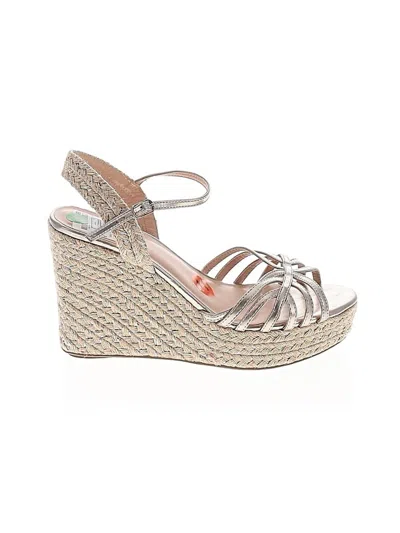 Pre-owned Arula Wedges In Gold