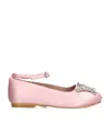 Aruna Seth Velvet Angelina Ballet Flats In Pink