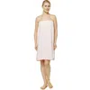 Arus Gots Certified Organic Cotton Shower Bath Wrap In Pink