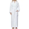 Arus Optimus Long Cotton Bathrobe For Women In White