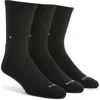 Arvin Goods 3-pack Crew Socks In Black