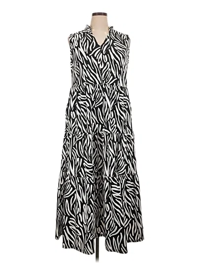 Pre-owned Aryeh Casual Dress In Black