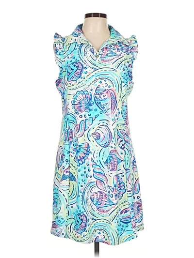 Pre-owned Aryeh Casual Dress In Blue