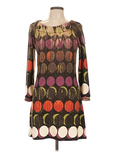 Pre-owned Aryeh Casual Dress In Brown