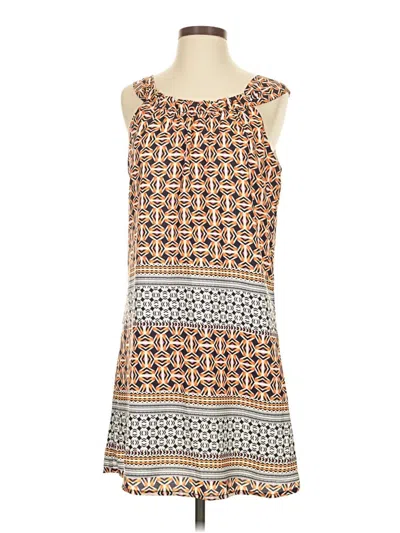 Pre-owned Aryeh Casual Dress In Brown