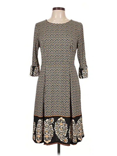 Pre-owned Aryeh Casual Dress In Brown