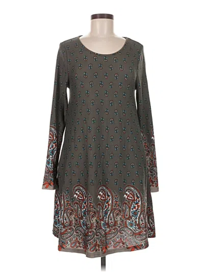 Pre-owned Aryeh Casual Dress In Gray