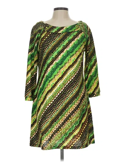 Pre-owned Aryeh Casual Dress In Green