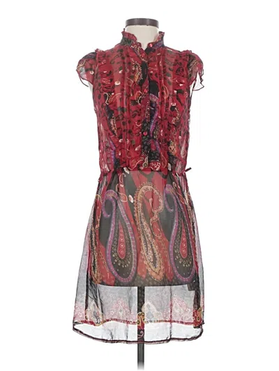 Pre-owned Aryeh Casual Dress In Red