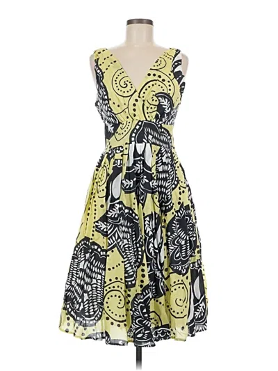 Pre-owned Aryeh Casual Dress In Yellow