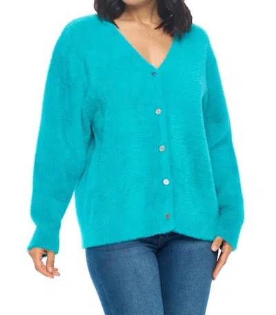 Aryeh Marisol Cardigan Sweater In Forest Green