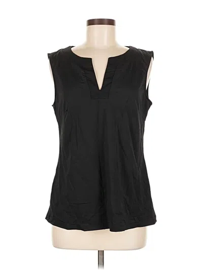 Pre-owned Aryeh Sleeveless Blouse In Black