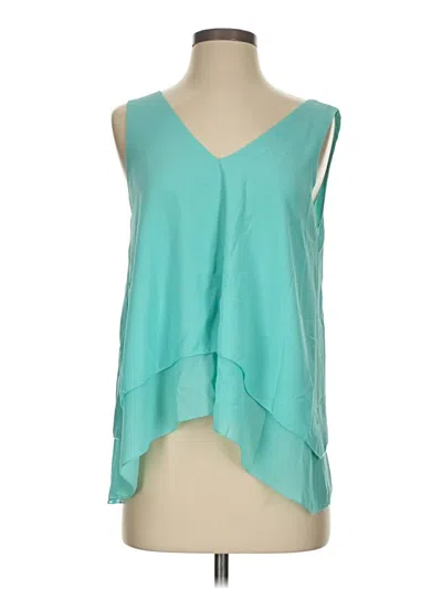 Pre-owned Aryeh Sleeveless Blouse In Blue