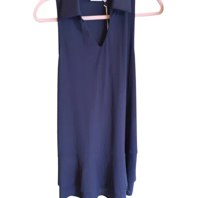 Aryeh Women's Tennis Dress With Shorts In Navy In Blue