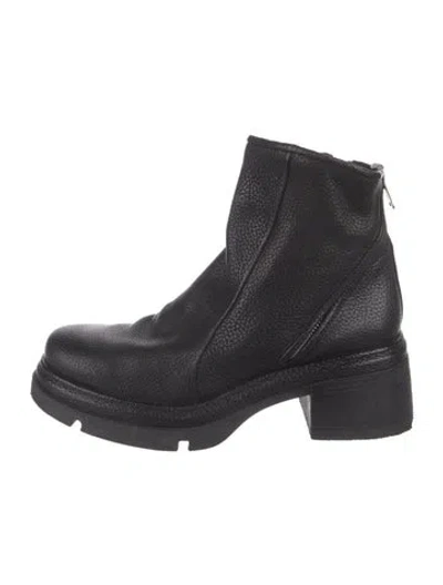 Pre-owned A.s. 98 Leather Boots In Black