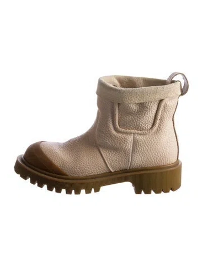 Pre-owned A.s. 98 Leather Moto Boots