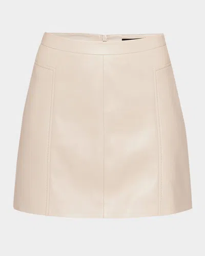 AS BY DF AINSLEY RECYCLED LEATHER SKIRT