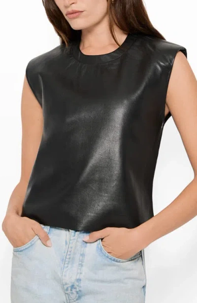 AS BY DF AS BY DF BLAZE RECYCLED LEATHER TEE