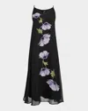 As By Df Christa Maxi Slip Dress In Black