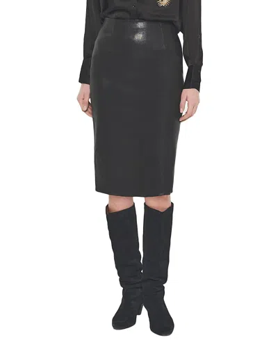 AS BY DF AS BY DF CLAUDE STRETCH LEATHER SKIRT